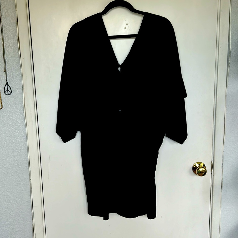 Black short romper